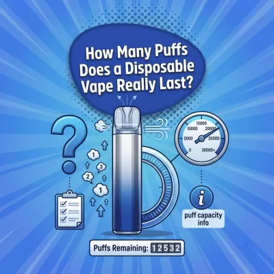 How many puffs does a disposable vape really last?