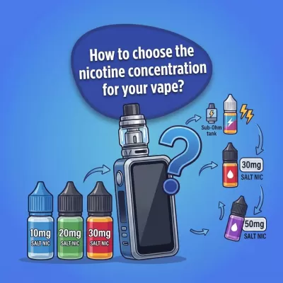 How to choose the right nicotine concentration for your vape?