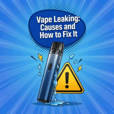 Vape leaking causes and how to fix it 