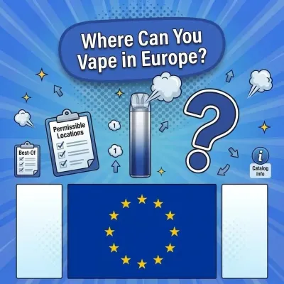 Where Can You Vape in Europe? Public Rules by Country