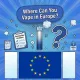 Where Can You Vape in Europe? Public Rules by Country