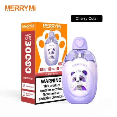 MERRYMi Kitty 30K Puffs - Cherry Cola - Einweg-E-Zigarette