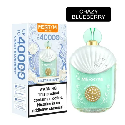 MERRYMi Kitty S 40K Puffs - Crazy Blueberry - Disposable Vape