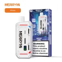 MERRYMi M-MECHA 16000 Bouffées – Black Cherry Lime – Vape jetable