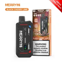 MERRYMi M-MECHA 16000 Puffs - Black Cherry Lime - Disposable Vape