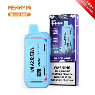 MERRYMi M-MECHA 16000 Puffs – Black Mint – Vape desechable