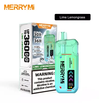 MERRYMi MECHA X 36000 Puffs - Lime Lemongrass - Disposable Vape