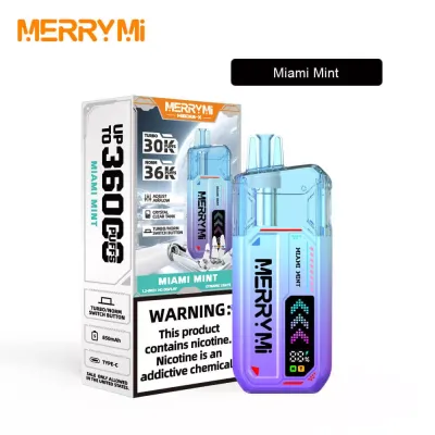 MERRYMi MECHA X 36000 Puffs - Miami Mint - Disposable Vape