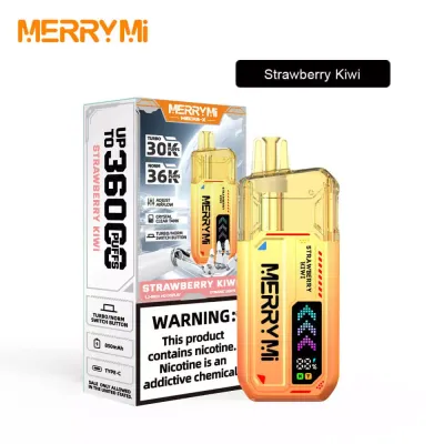 MERRYMi MECHA X 36000 Puffs - Strawberry Kiwi - Disposable Vape