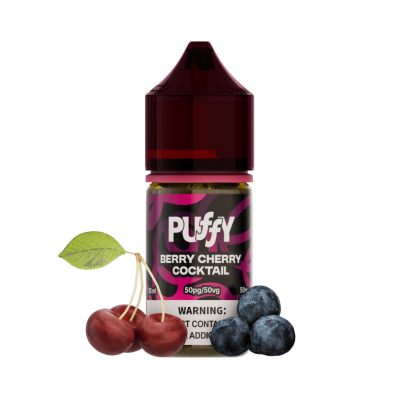 PUFFY 50mg 30ml (Berry Cherry Cocktail) - E-liquid Nicotine Salt 5%