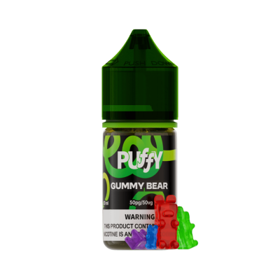 PUFFY 50mg 30ml (Gummy Bear) - E-liquid Nicotine Salt 5%