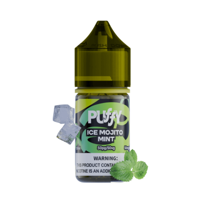 PUFFY 50mg 30ml (Ice mojito mint) - E-liquid Nicotine Salt 5%