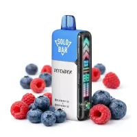 SOLOBAR 40000 Puffs - Blueberry Ice Raspberry Ice - Einweg-E-Zigarette
