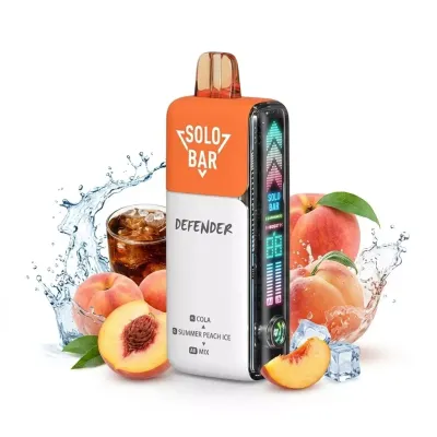 SOLOBAR 40000 Puffs - Cola Summer Peach Ice - Disposable Vape
