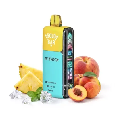 SOLOBAR 40000 Puffs - Pineapple Ice Peach Ice - Disposable Vape
