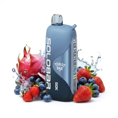 SOLOBAR 50000 Puffs - Iced Blue Dragon - Disposable Vape