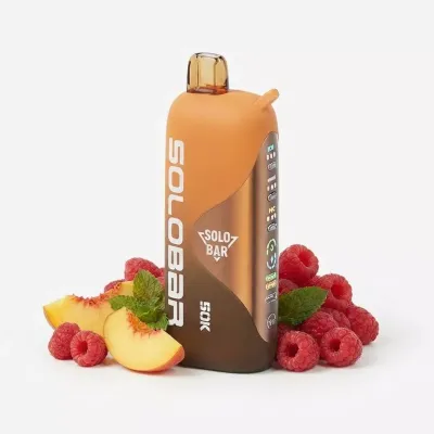 SOLOBAR 50000 Puffs - Peach Berry Ice - Disposable Vape