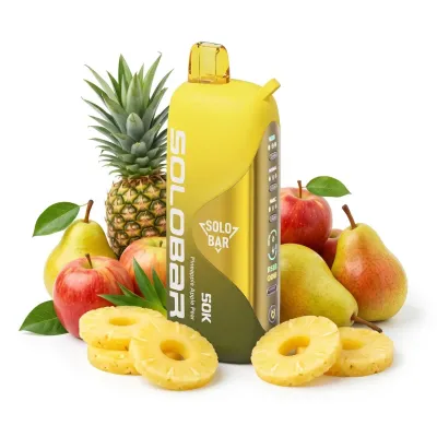 SOLOBAR 50000 Puffs - Pineapple Apple Pear - Einweg-E-Zigarette