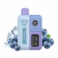 SOLOBAR S16000 Puffs - Blue Razz Ice - Disposable Vape SOLOBAR S16000 Puffs - Blue Razz Ice - Disposable Vape