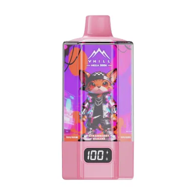 VHILL HEXA 300K Puffs - Pineapple Ice / Triple Mango / Strawberry Banana / Watermelon Dragon Fruit / Peach Mango Watermelon / Blueberry Cranberry Cherry - Disposable Vape