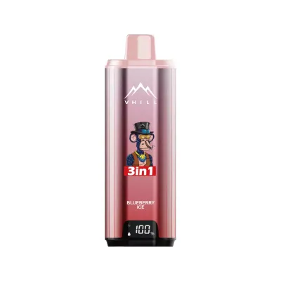 VHILL TRIPLE 90K Puffs - Blueberry Ice / Black Dragon Ice / Cherry Cola Ice - Disposable Vape