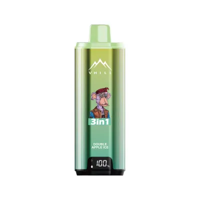 VHILL TRIPLE 90K Puffs - Blueberry Raspberry Ice / Blueberry Cotton Candy / Double Apple Ice - Disposable Vape