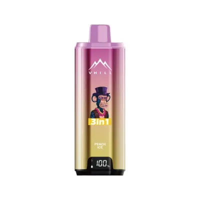 VHILL TRIPLE 90K Puffs - Peach Ice / Pineapple Mango Peach / Cranberry Lemon - Disposable Vape