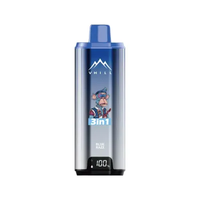 VHILL TRIPLE 90K Puffs - Pineapple Coconut / Mixed Fruit / Blue Razz - Disposable Vape