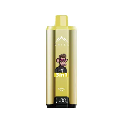 VHILL TRIPLE 90K Puffs - Strawberry Banana / Pineapple Coconut Ice / Mango Ice - Disposable Vape