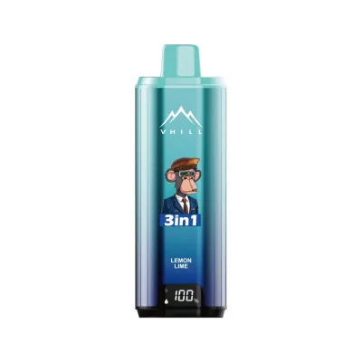 VHILL TRIPLE 90K Puffs - Strawberry Watermelon / Lemon Lime / Blueberry Coconut - Disposable Vape