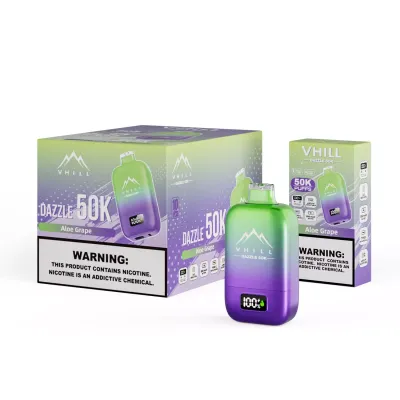 VHILL DAZZLE 50K - 50000 Puffs Aloe Grape - Disposable Vape