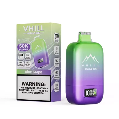VHILL DAZZLE 50K - 50000 Puffs Aloe Grape - Disposable Vape
