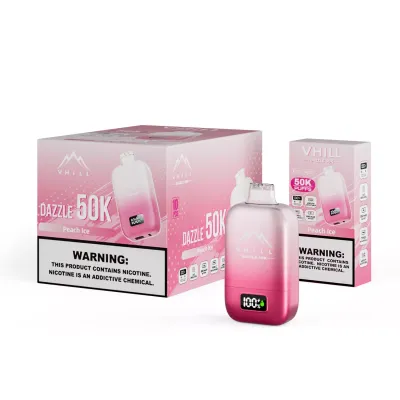 VHILL DAZZLE 50K - 50000 Puffs  Peach Ice - Disposable Vape