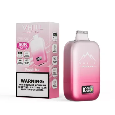 VHILL DAZZLE 50K - 50000 Puffs  Peach Ice - Disposable Vape