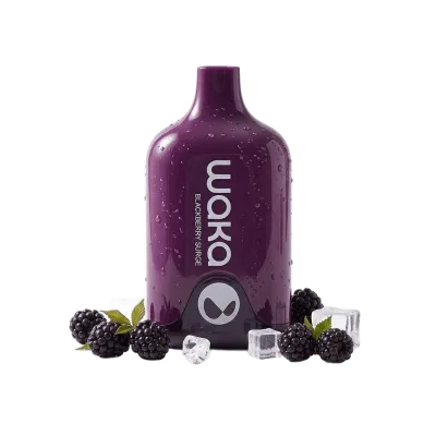 WAKA Smash 6000 Puffs - Blackberry Surge - Disposable Vape WAKA Smash 6000 Puffs - Blackberry Surge - Disposable Vape