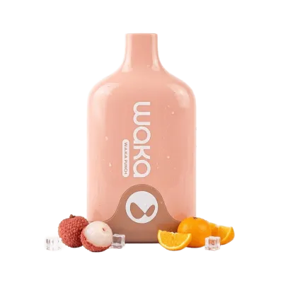 WAKA Smash 6000 Puffs - Lychee Orange - Disposable Vape WAKA Smash 6000 Puffs - Lychee Orange - Disposable Vape