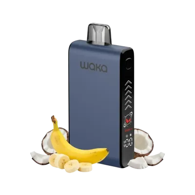 WAKA Blade 50000 Puffs 50mg - Banana Coconut - Einweg-E-Zigarette 5% 