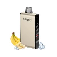 WAKA Blade 50000 Puffs 50mg - Banana Ice - Einweg-E-Zigarette 5% WAKA Blade 50000 Puffs 50mg - Banana Ice - Einweg-E-Zigarette 5%