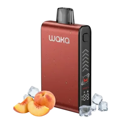 WAKA Blade 50000 Puffs 50mg - Peach Ice - Einweg-E-Zigarette 5% 