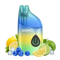 WAKA DIVA 60000 Puffs 50mg - Blue Razz Lemonade & Lemon Lime - E-Zigarette 5%