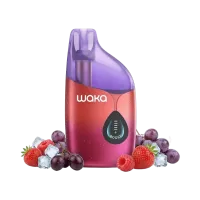 WAKA DIVA 60000 Puffs 50mg - Strawberry Raspberry Cherry Ice & Grape Ice - Vape Jetable 5% WAKA DIVA 60000 Puffs 50mg - Strawberry Raspberry Cherry Ice & Grape Ice - Vape Jetable 5%