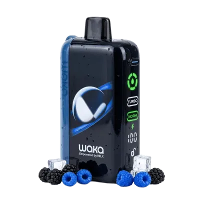 WAKA Jupiter 50000 Puffs 50mg - Blue Razz Blackberry - Disposable Vape 5% WAKA Jupiter 50000 Puffs 50mg - Blue Razz Blackberry - Disposable Vape 5%