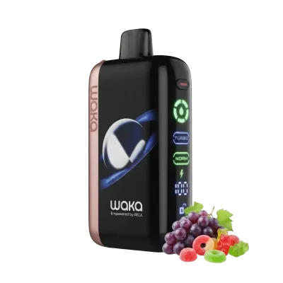 WAKA Jupiter 50000 Puffs 50mg - Grape Gummy - Disposable Vape 5% WAKA Jupiter 50000 Puffs 50mg - Grape Gummy - Disposable Vape 5%