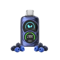 WAKA PA25000 Puffs - Blue Razz Blackberry - 50 mg Disposable Vape 5%