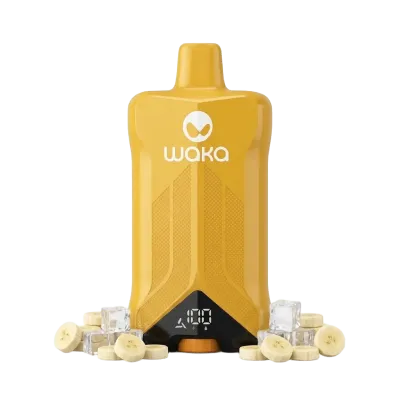 WAKA VOJO 60000 Puffs 50mg - Banana Ice - Disposable Vape 5% WAKA VOJO 60000 Puffs 50mg - Banana Ice - Disposable Vape 5%