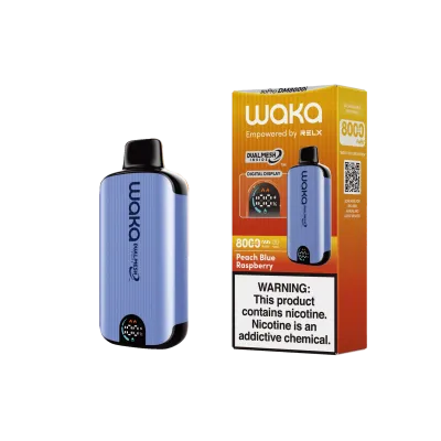 WAKA soPro DM8000i 8K Puffs - Peach Blue Raspberry - Disposable Vape WAKA soPro DM8000i 8K Puffs - Peach Blue Raspberry - Disposable Vape