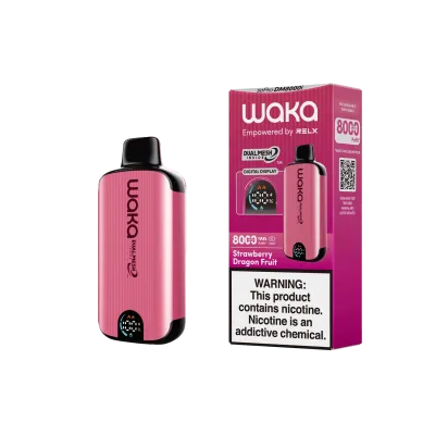 WAKA soPro DM8000i 8K Puffs - Strawberry Dragon Fruit - Disposable Vape WAKA soPro DM8000i 8K Puffs - Strawberry Dragon Fruit - Disposable Vape