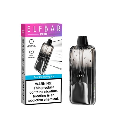 ELF BAR DUKE 30K PUFFS - Sour Blackberry Ice 5%