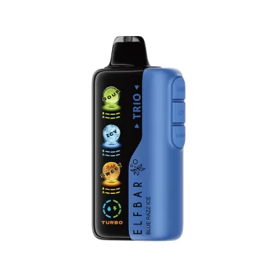 ELF BAR Trio 40000 - BLUE RAZZ ICE 5%