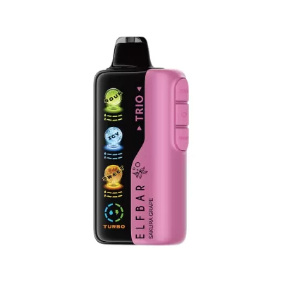 ELF BAR Trio 40000 – Sakura Grape 5%
